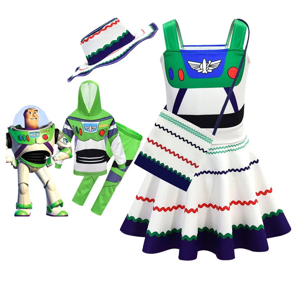 Felpe Con Cappuccio Toy Kids Story Buzz Lightyear Costumi Costumi Di Halloween Per Bambini Buzz Lightyear Cosplay Fancy Dress Disfr"Boy Girl