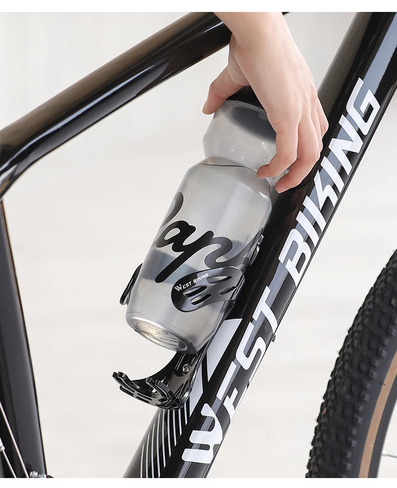 WEST BIKING Fahrrad Flaschenhalter PC Hohe Zähigkeit Eulenförmiger Flaschenhalter Leichte MTB Rennrad Flaschenhalterung – Detail 3