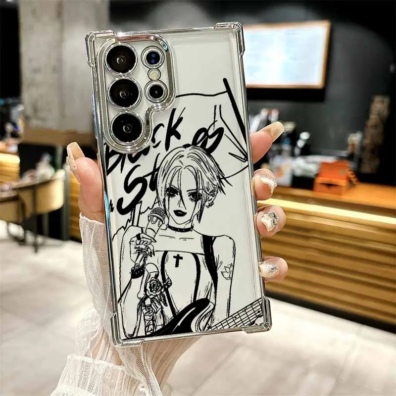 Stylish Cool Anime NANA Plating Anti-Fall Phone Case
