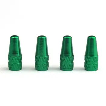 4 ชิ้น/เซ็ตสายรุ้งสีจักรยานยางวาล์วหมวกอลูมิเนียมแรงดันสูงหมวกวาล์วฝรั่งเศสหมวก Presta จักรยานยางหมวก MTB อุปกรณ์เสริม 9