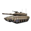 2024 NEW 1:16 Henglong RC Tank 3958 Merkava launch Metal Track Oversized adult electric military Model Boy Toy Car Gift 3