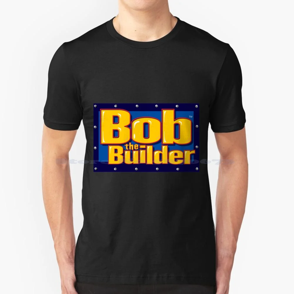 Bob The Builder T Shirt 100% Cotone Tee Thomas The Tank Engine Kids Thomas The Train Trains Bradley Funny Gordon Cartoon James