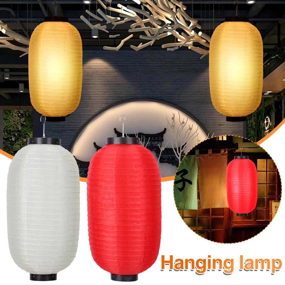 2/4pcs 8 inch Japanese Style Lantern Waterproof Festival Hanging Lanterns Sashimi Ramen Sushi Restaurant Pub Home Decor Supplies