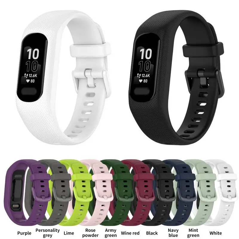 Accessori Intelligenti Cinturino Di Ricambio Cinturino Per Orologio Sportivo Per Garmin Vivosmart 5 Per Garmin Vivosmart 5 Cinturino Per Orologio Corr