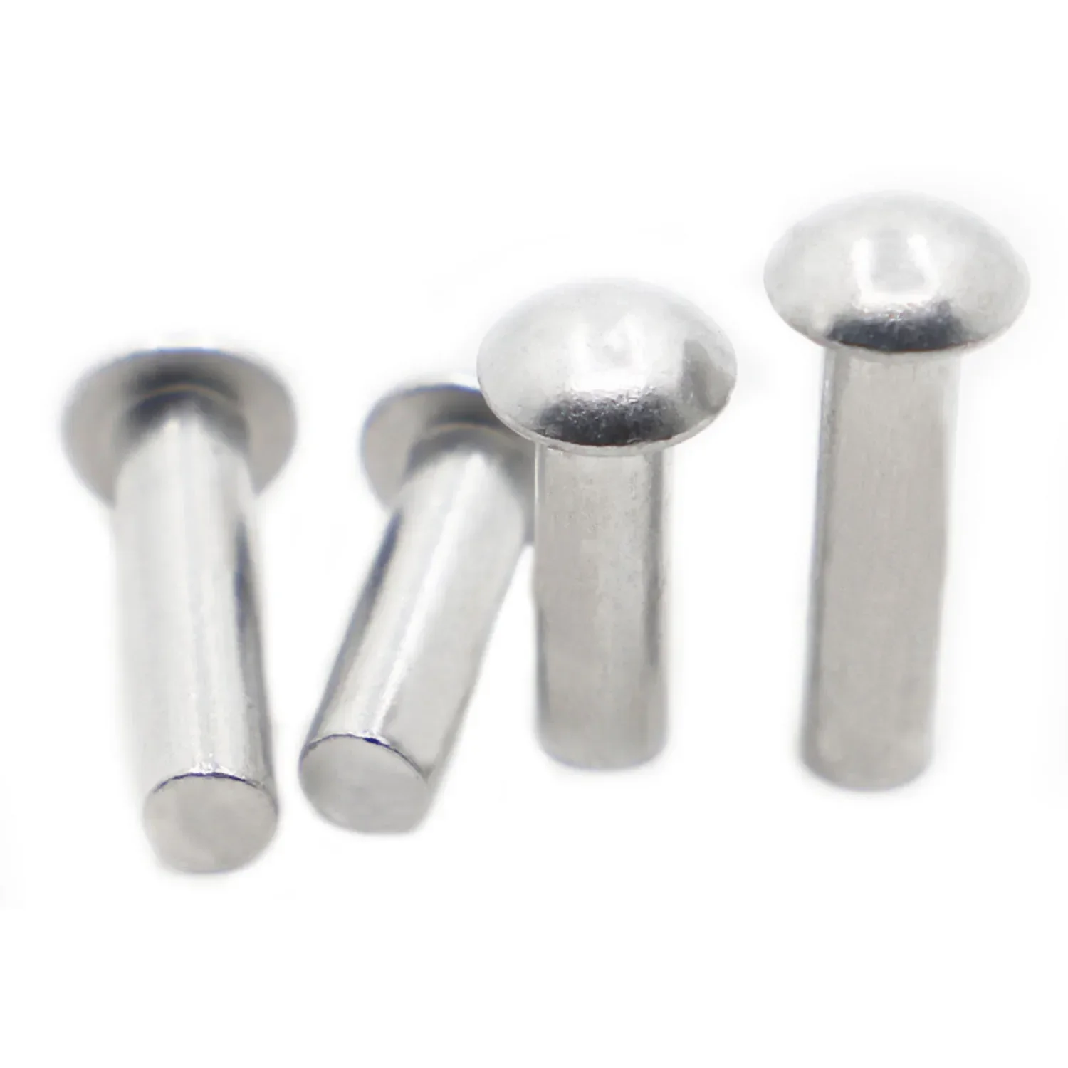 Rivets and Fasteners M2 M2.5 M3 M4 M5 M6 M8 GB867 Aluminum Button Semi Dome Round Head Punch Self-plugging Solid Rivet Rod 2 3 4 5 6 8mm