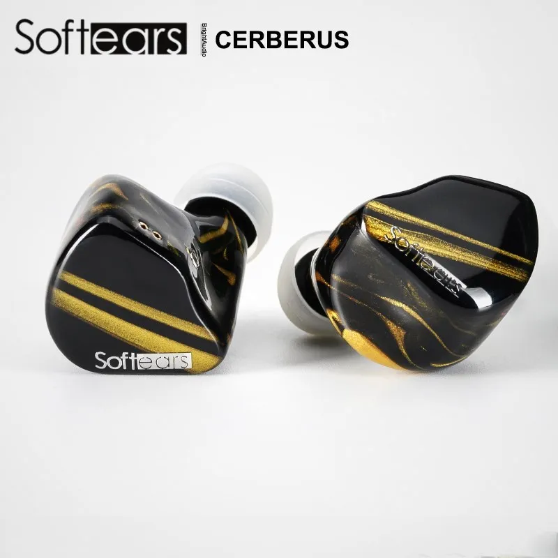 

SoftEars CERBERUS In-Ear Earphone 1DD+4BA+2EST Hybrid Drivers HiFi Earbuds with 2Pin 0.78mm Detachable Cable Flagship Headset