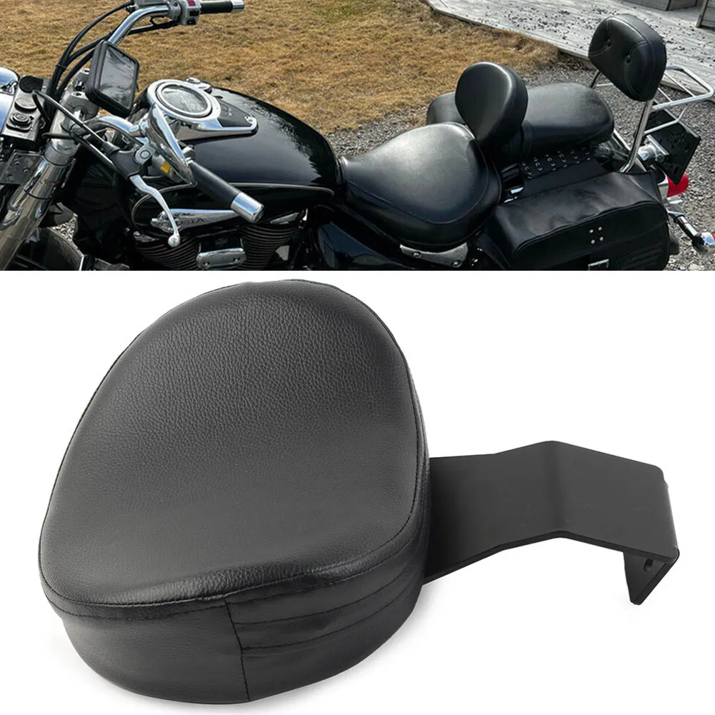 

Motorcycle Driver Backrest Cushion Pad For Suzuki Boulevard C50 Volusia VL400 VL800