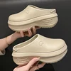 Summer Women Sandals Platform Garden Shoes Personalized Design Sandal Vacation Beach Slippers Non-slip EVA Indoor Home Shoes 1