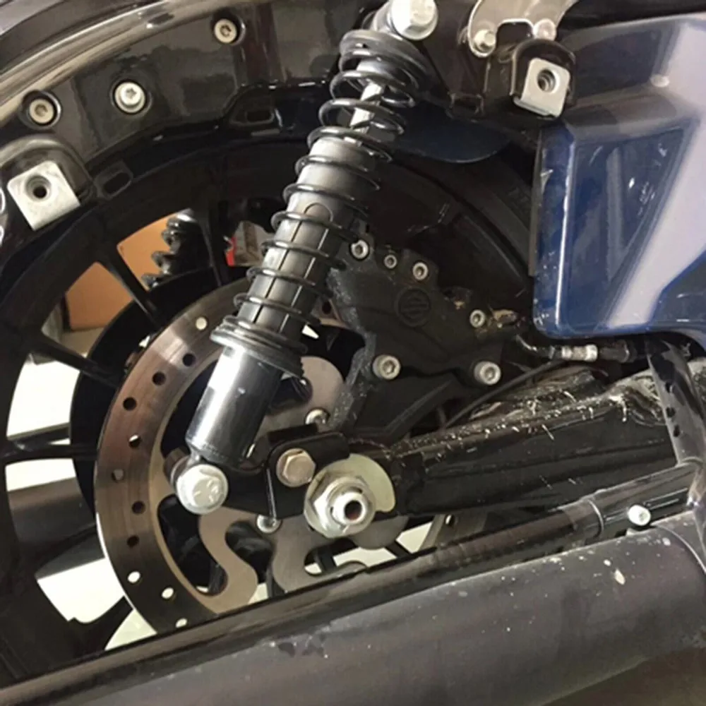 Motorbike steel 1 inch Lowering Blocks Kit For harley Touring Electra Glide Street Glide Road