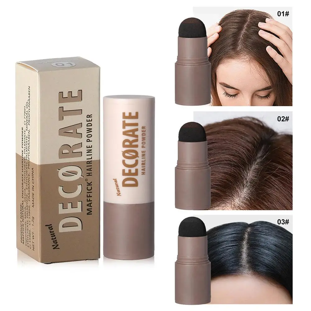 

Hairline Powder Hair Root Cover Up Instant Modified Waterproof Long Hair Makeup Shadow Hair Concealer Lasting Powder Repair S7T7