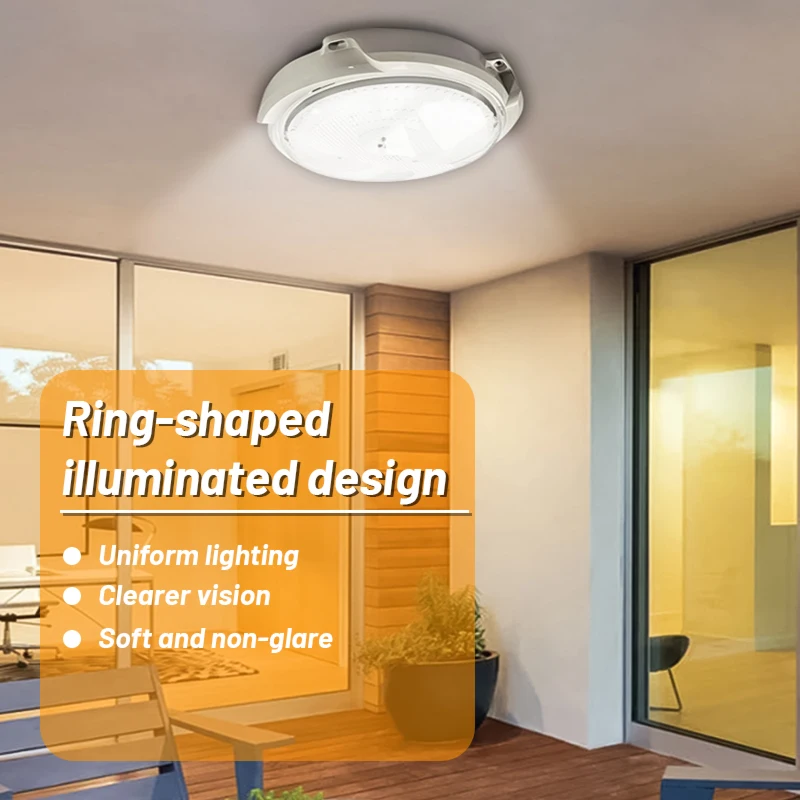 Description Picture 5 of item1pc LED Solar Indoor Balcon Ceiling Light Waterproof Outdoor Powerful Garden Decoration For Home Porch Smart Lamp Fixture