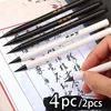 2pcs/4pcs calligraphy small block soft brush, traditional culture calligraphy calligraphy brush, suitable for Chinese painting a 1
