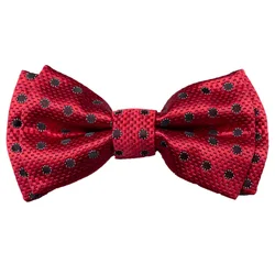 Children's Double-layer Silk Bow Tie Children's Fashion Satin Bow Tie Dinner Party Bow Tie Adjustable Length