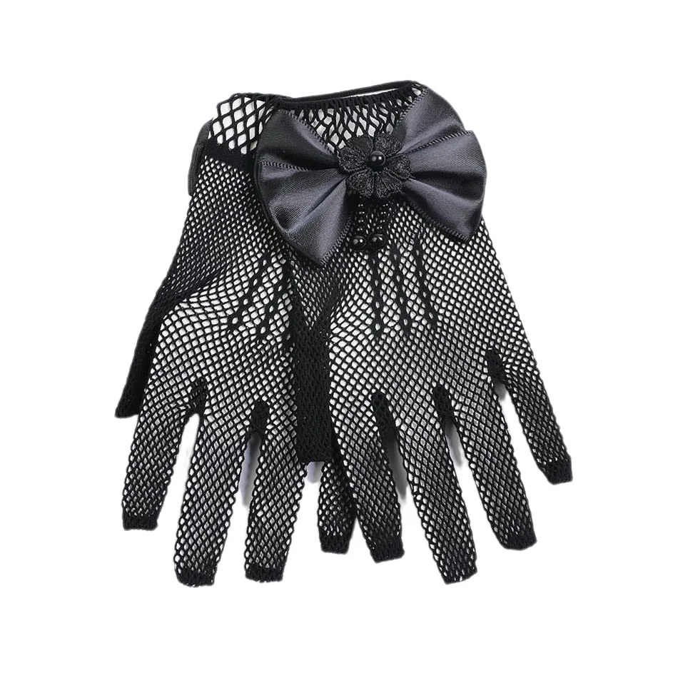 Children Halloween Party Accessories Girls Wednesday Wig Thing Hand Addams Stockings Kids Witch Hat Broom Girl Black Headband  6
