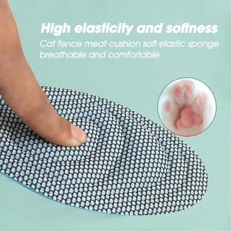Antibacterial Insoles Soft Memory Foam Orthopedic Shoe Pad Unisex Deodorization Soft Insole Sweat Absorption Sport Shoe Pads shoe insoles orthopedic insoles