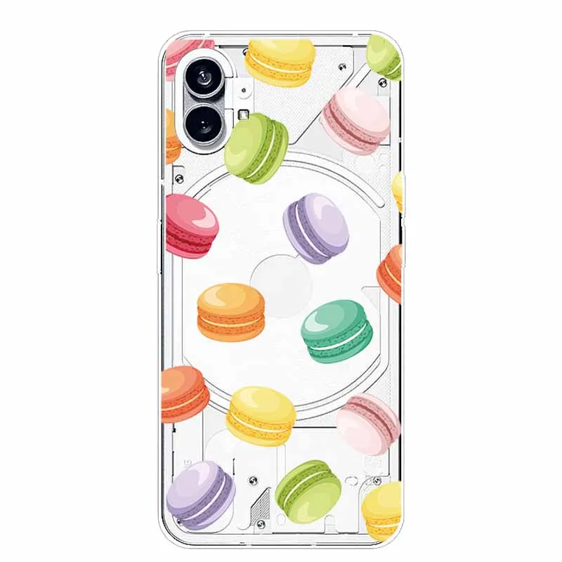Silicone Soft Cute Transparent Protective Case - Clear TPU Cover