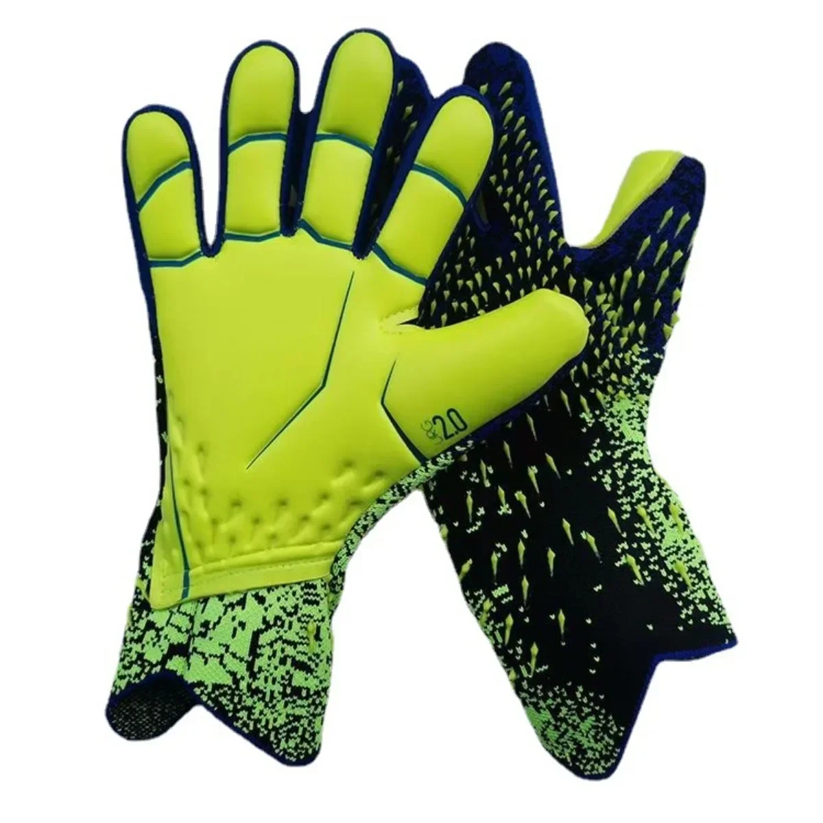 Children's Football Goalkeeper Gloves Thickened Wear-resistant Latex Soccer Gloves Professional Outdoor Sports Equipment