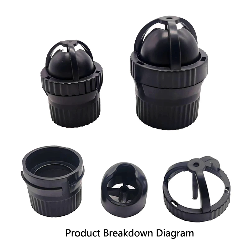 360&deg; Rotation Aquarium Fish Tank Wave Maker Rotary Pump Head Tool Automatic Rotating Wave Making For Water Pumps Accessories