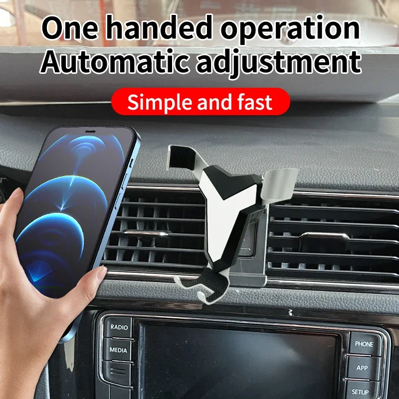 Phone Holder For Volkswagen VW Jetta MK6 2015 Air Vent Mount Mobile Support GPS Stand Bracket Car Accessories