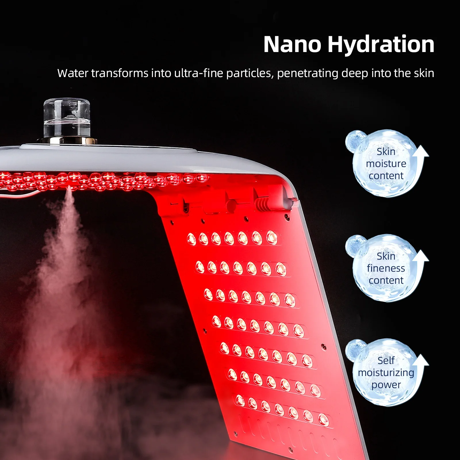 7 Colors LED Face Mask PDT Equipment SPA Facial Spray Device Skin Rejuvenation Light Facial Body Beauty Machines For Skin Care