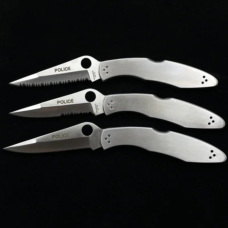 C07 GP Steel Handle High Hardness a Folding Knife Outdoor Camping Hunting Pocket Camping EDC Utility Knife survival tool 2