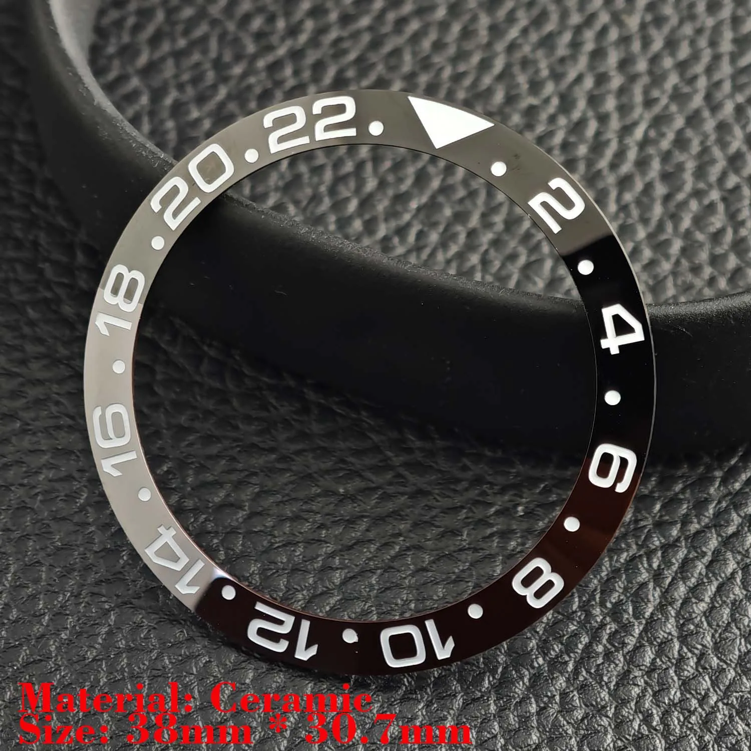 Ceramic Luminous Bezel Insert for Men's Watch - Premium Replacement Accessory