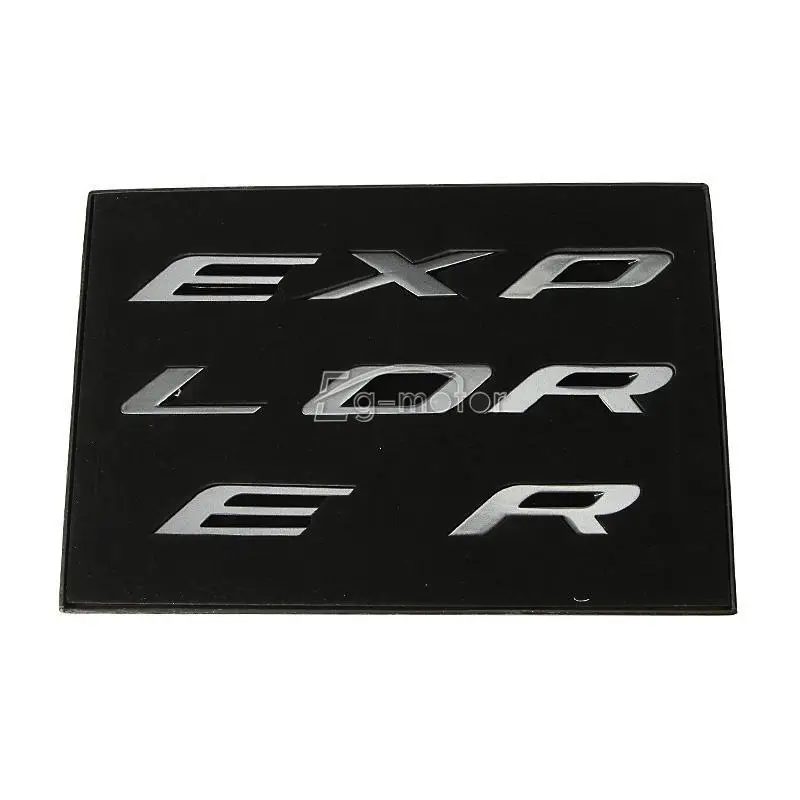 

8pcs Sport Black 3D Hood Emblem Letters for Ford Explorer DB5Z5842528A