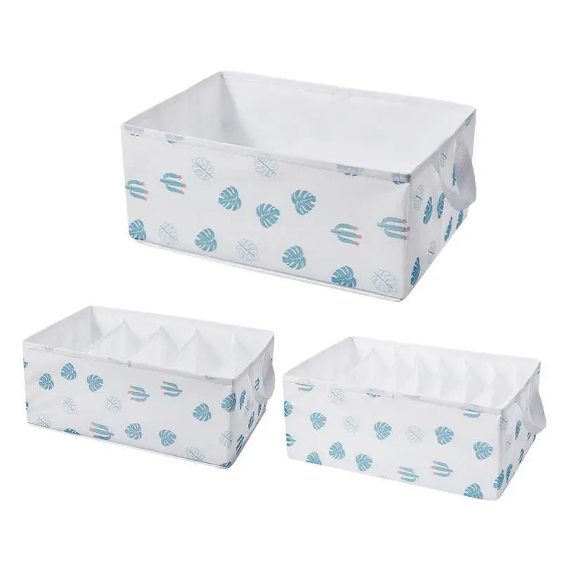 

Underwear Organizer Multifunctional Clothes Organizer Socks Tie Container T=stackable Pants Storage Bin Foldable Drawer Divider
