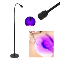 UV Lash Light Enhances Lash Longevity 10W UV Lamp for Eyelash Extensions with Foot Pedal Control for Lash Technicians for Salon 2