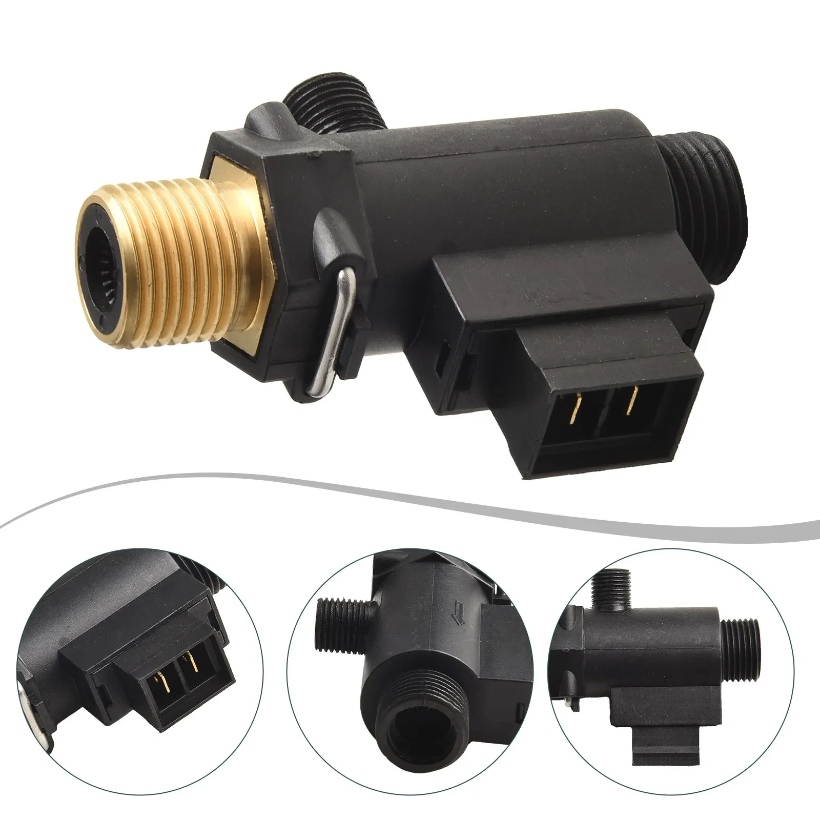 For Boiler Systems Flow Switch Boiler Flow Sensor Accurate Sensing Brass And Plastic Material For Immergas