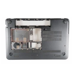 Sleek Black Laptop Bottom Base Case Cover (Black D Shell)