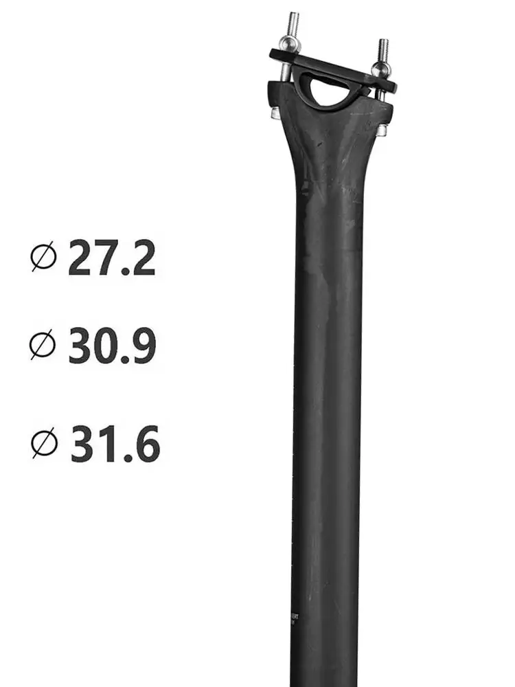 Description Picture 4 of itemELITAONE MTB Carbon Seat Post 27.2 30.9 31.6mm 145g Road Bike Seatpost Carbon Fiber UD Bare Carbon