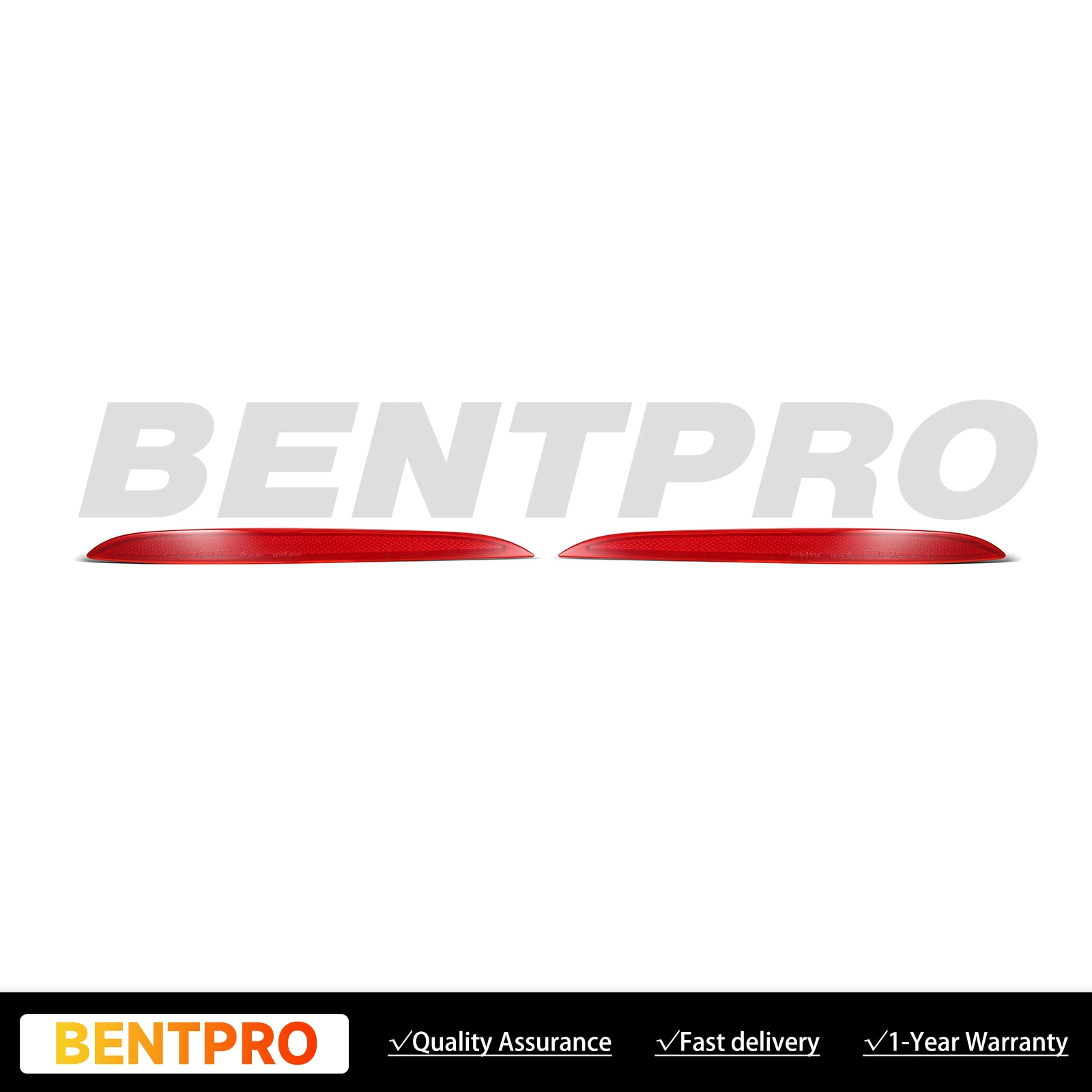 BMW X4 시리즈 F26 2013-16 63147338807 63147338808 용 좌우 리어 범퍼 반사경 라이트 렌즈