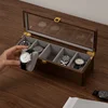 Solid Wood Watch Storage Box Luxurious Organizer for Displaying Watches High-End Wooden Watch Case for Collectors 1