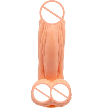 265MM*75MM Big Dick Soft Dildos Realistic Huge Strapon Anal Penis Giant Sex Toys Suction Cup For Women Female Masturbator 5