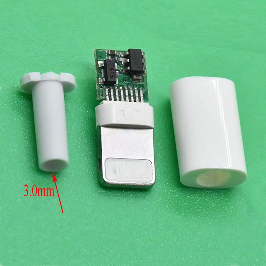5 комплектов 3 0 мм молния док-станция USB разъем с чипом или не штекер соединитель