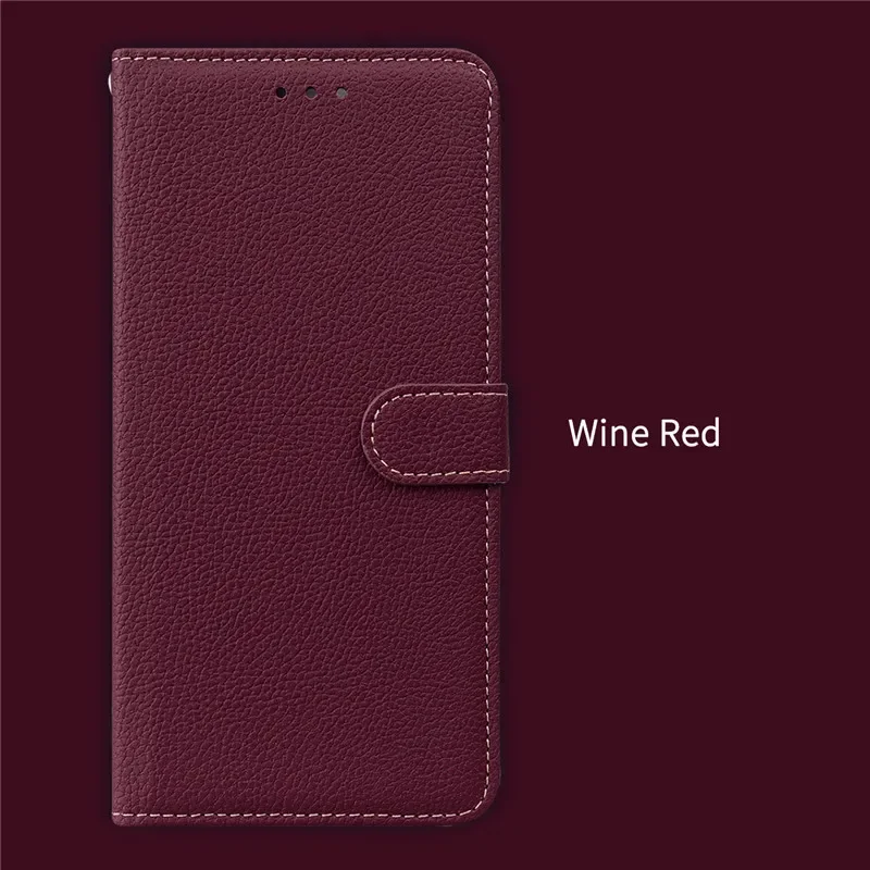 Matte Black Flip Wallet Phone Case - Premium Protective Cover
