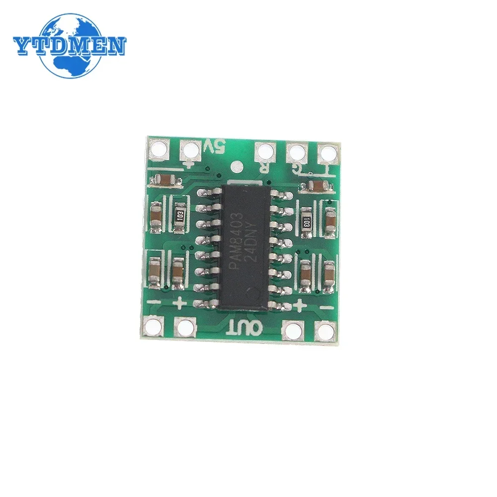 1-10PCS PAM8403 2x3W PAM 8403 Mini Digital Power Amplifier Board for Class D Stereo Audio Amplifier Module 2.5-5V