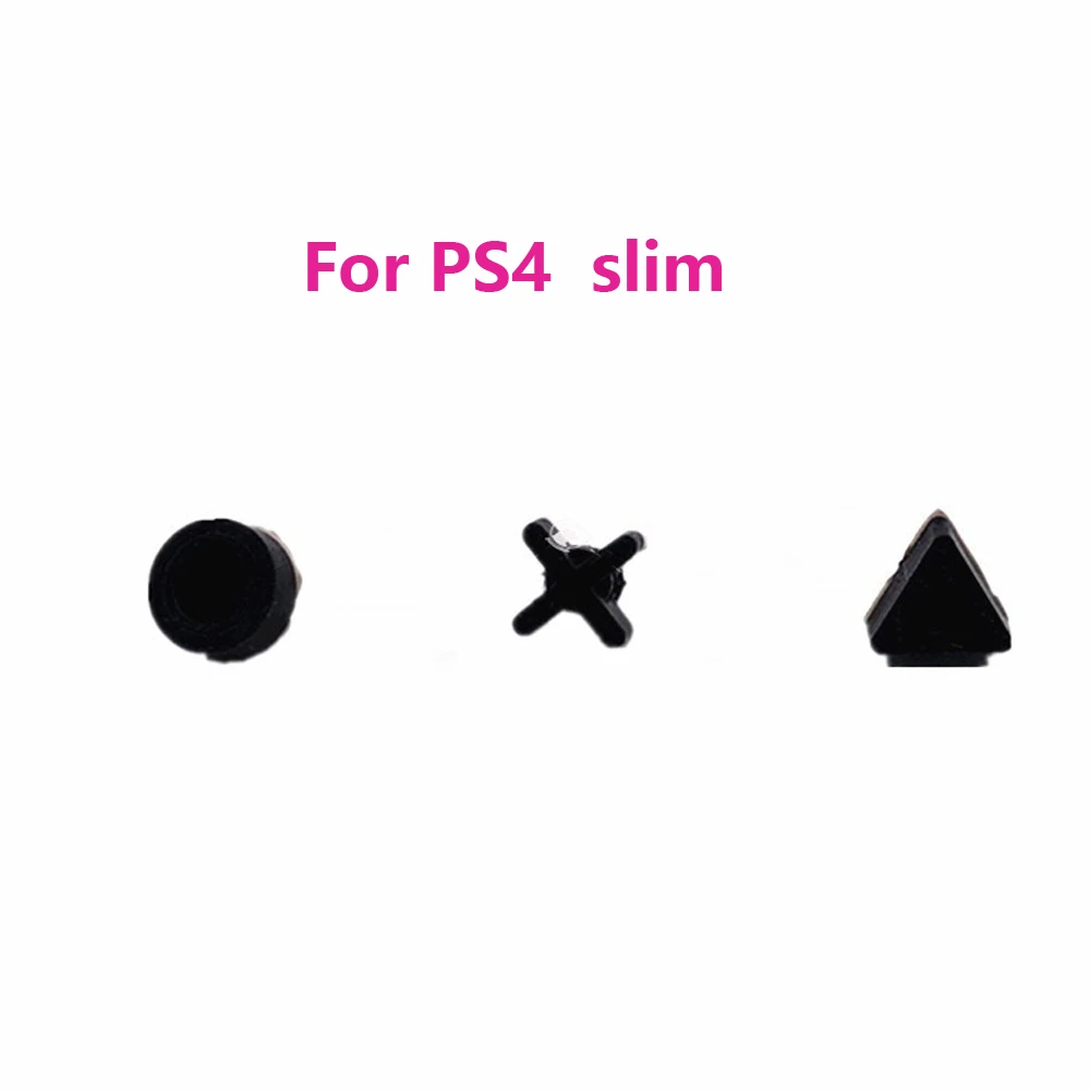 Durable Dust-Proof Rubber Feet Pads for PS4 Console Cover Cap