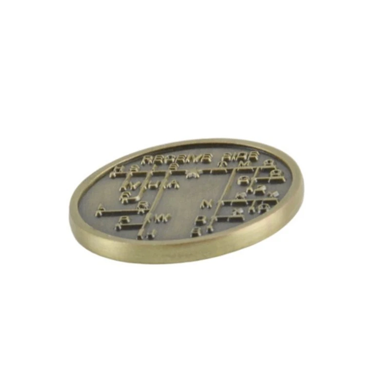 

New-CW Morse Code Commemorative Coins CW Training Coin Morse Code Training Coin For Novice Radio Enthusiasts