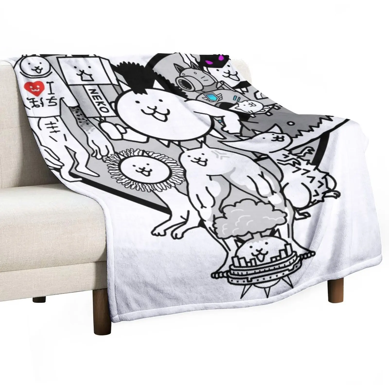 Battle Cats True Form Murale Coperta Copriletto Coperta Per Pisolino