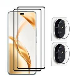 Premium Tempered Glass Screen Protector with Anti - Scratch Technology and Soft Fiber Lens Film for Honor 200 (2 and 2)