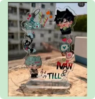 Acrylic Anime Figure Surprise Gift Toy Accessories Cosplay Desktop Decor