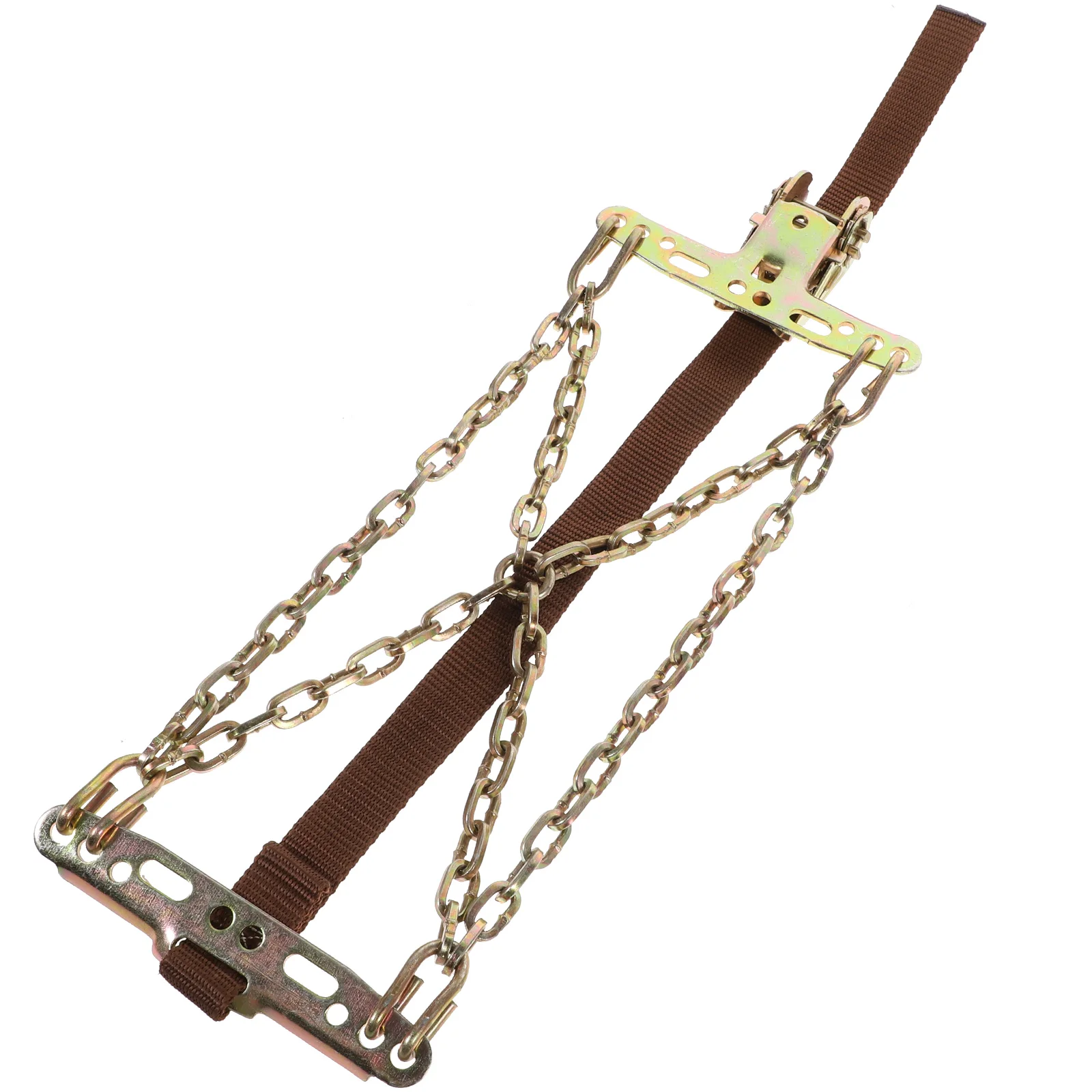 1pc Tire Antiskid Metal Snow Chain Wear-resistant Steel Tire Chain for Snow Road and Sand Road Anti-skid