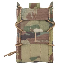  Tactical 5.56 Magazine Pouch Holster AK AR M4 AR15 Rifle Pistol Single Mag Bag Molle Hunting Shooting Military Airsoft Paintball 