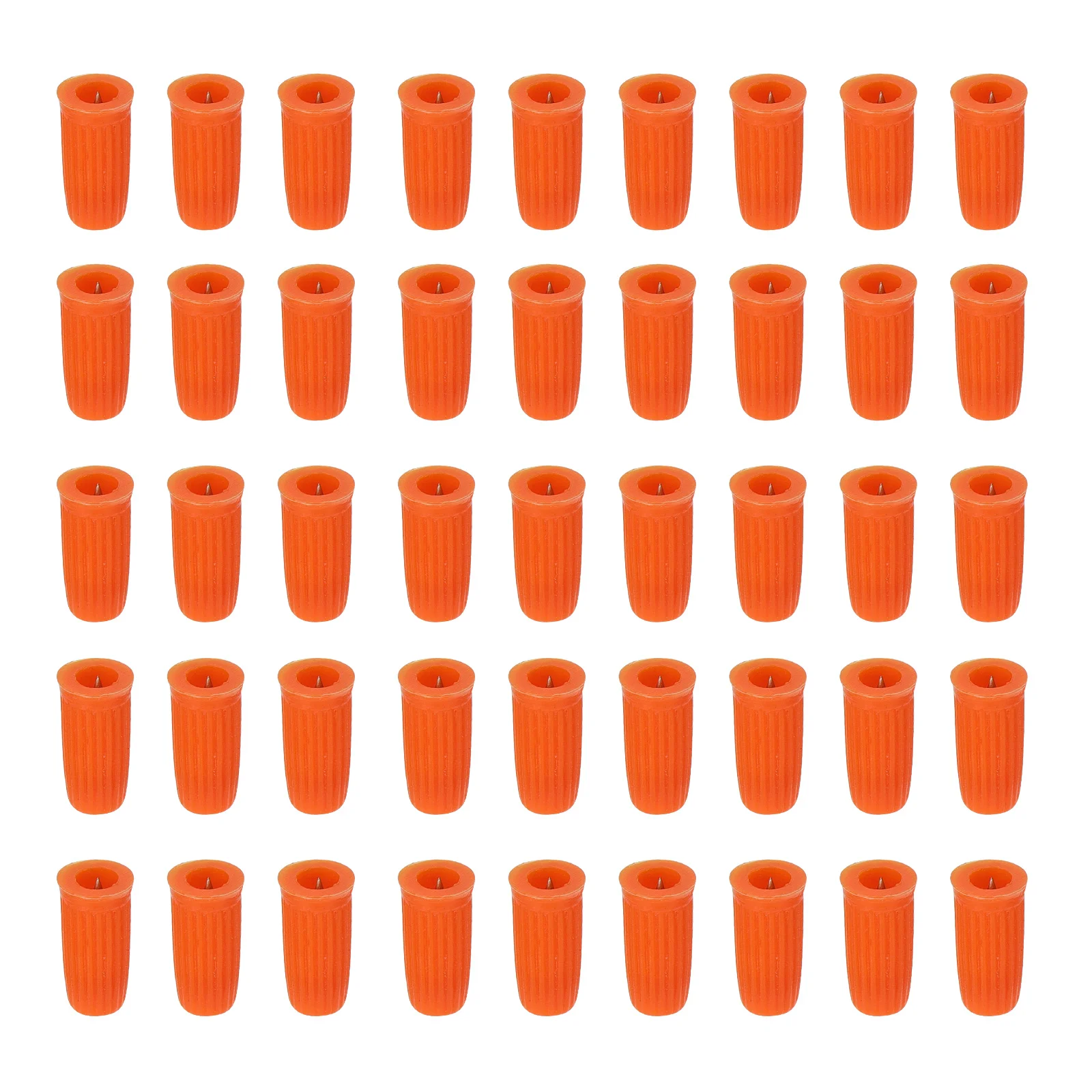 

100 Pcs Eyelash Glue Open Needle Extension Supplies Tools Replacement Head Wide Mouth