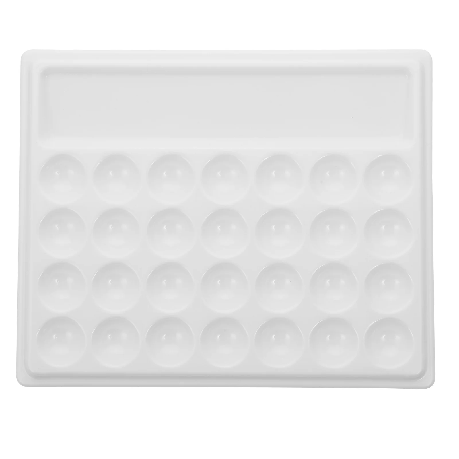 

Multi Hole Color Pallet Paint Palette Watercolor Imitation Porcelain Mixer Plate