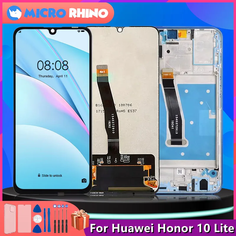 

100% New Display For Huawei Honor 10 Lite LCD HRY-LX1 HRY-LX2 HRY-AL00 HRY-TL00 Touch Screen Digitizer Assembly Replacement