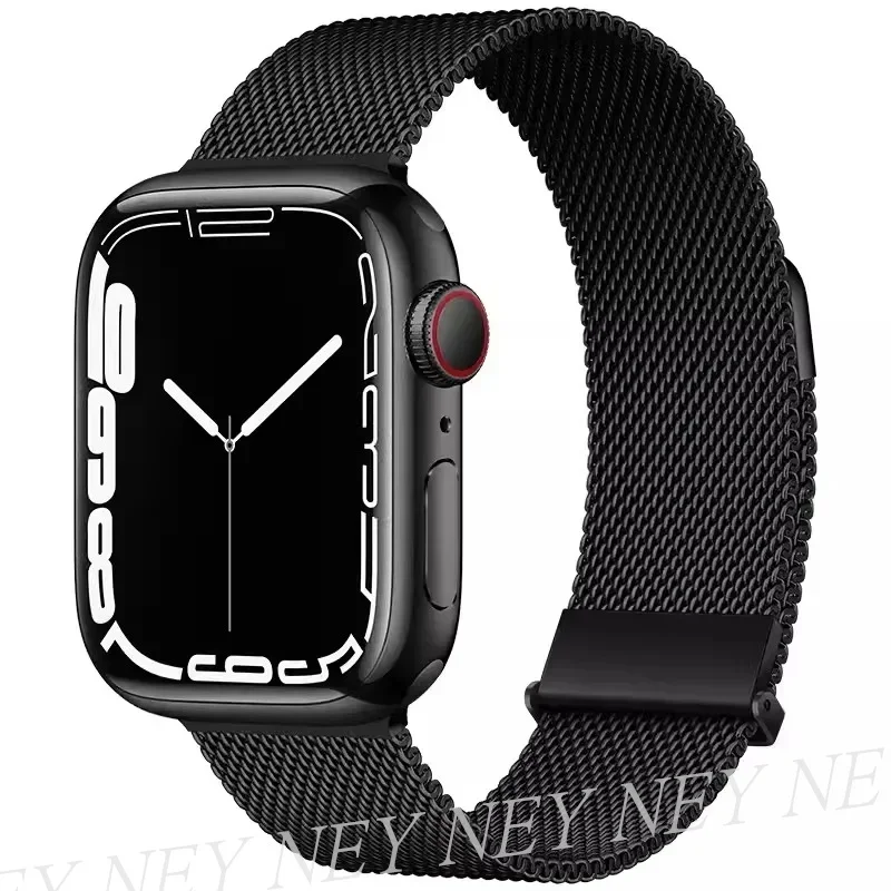 Elegant Milanese Loop Metal Watch Band Strap