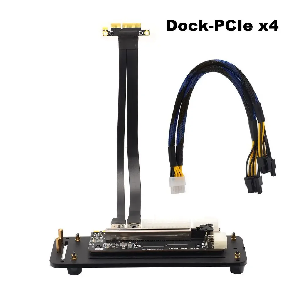 JHH Link External Graphics Video Card Laptop Notebook PC Adapter Cable PCIe 3.0 M.2 NVMe M.2 NGFF Mini PCIe PCIe x1 PCIe x4 eGPU
